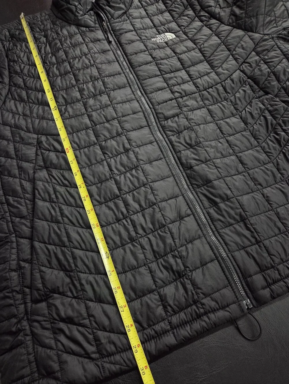The North Face Men's ThermoBall Eco Full Zip Puffer Jacket Black Size XXL